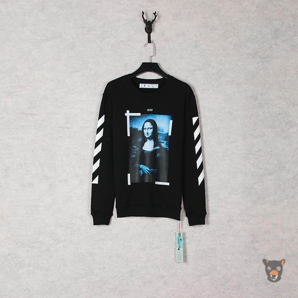 Свитшот Off-White "Mona Lisa"