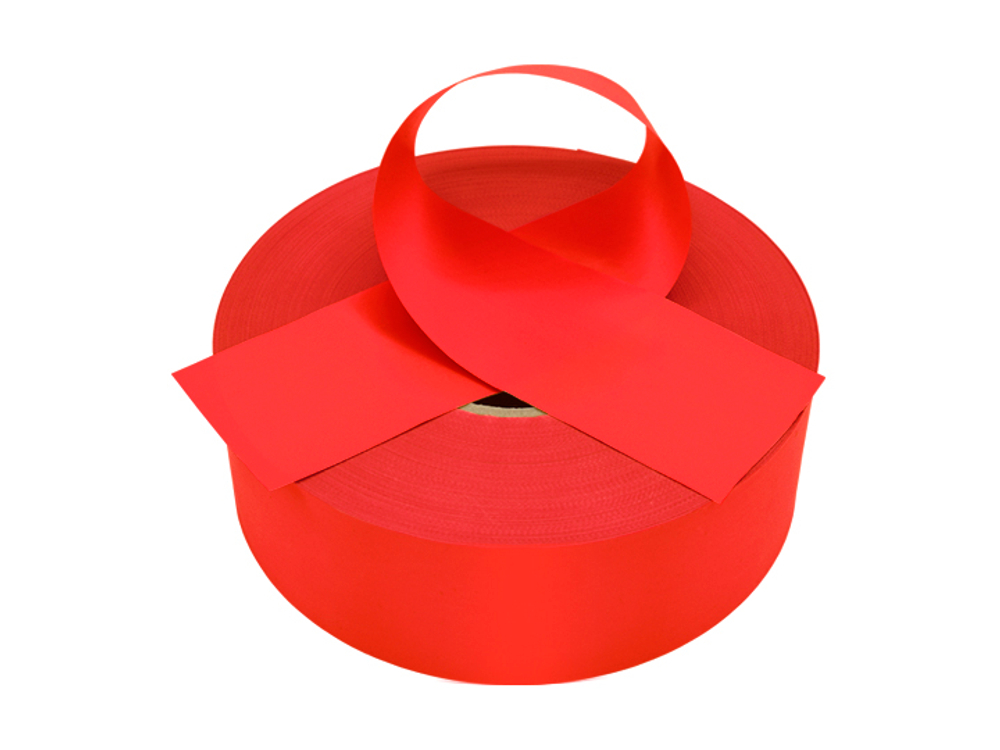 Лента плиссированная для наградных розеток. 045 ярко-красная