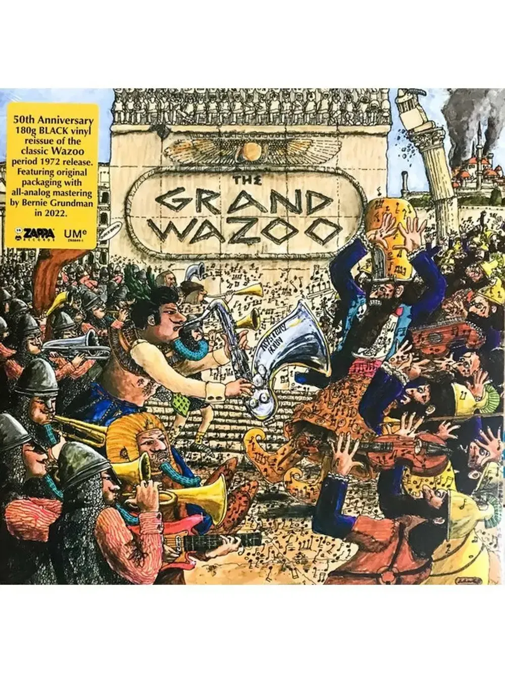Frank Zappa. The Grand Wazoo (50th Ann, 180g) LP Фрэнк Заппа