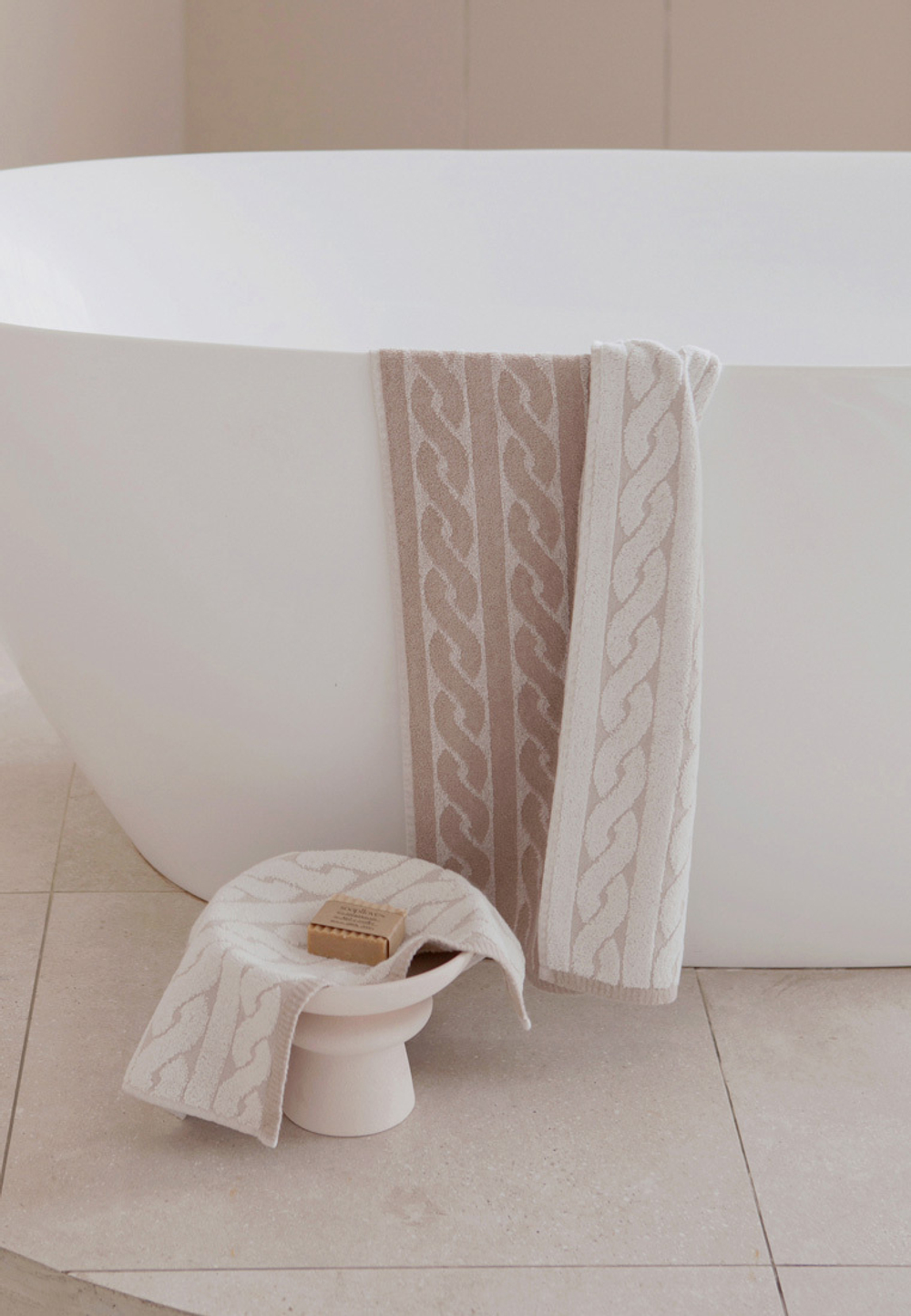 Полотенце 70x140 Luxberry Welness натуральный