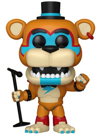 Фигурка Funko POP! Games FNAF Glamrock Freddy (Exc) (1202) 91962 / Фигурка Фанко ПОП! по мотивам игры "Пять ночей у Фредди", Глэмрок Фредди