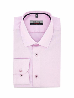 Сорочка GREG Regular fit 613/291/1388/Z/1p_V Non Iron "Однотон."