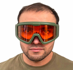 Баллистические очки Oakley (оранжевые линзы)