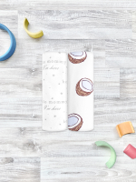 Сет из 2х пелёнок Mjölk Кокосы/Hello mommy