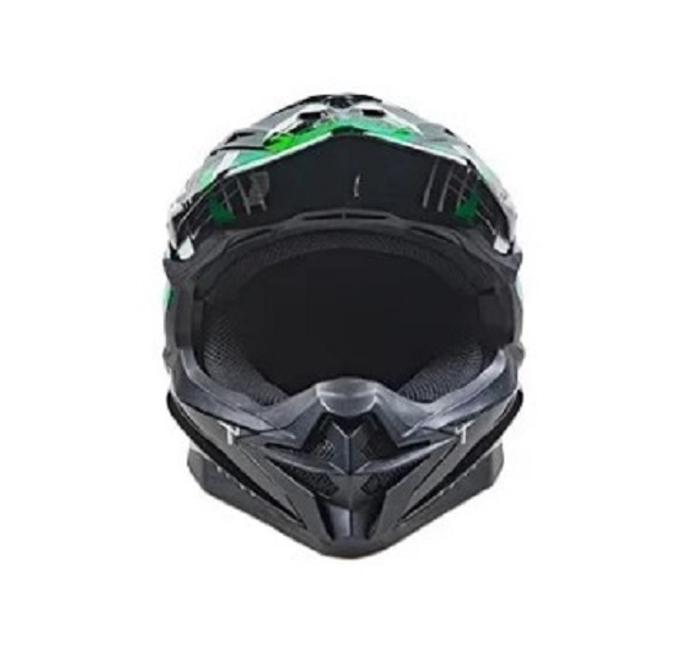 Шлем кроссовый AiM JK803S Green/Black, XL