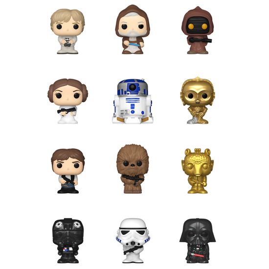 Фигурка Funko Bitty POP! Star Wars Mystery 1 штука в ассортименте (из12) 81116 / Фигурка Фанко Битти Поп! по мотивам вселенной "Звездные войны"