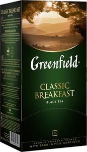 ЧАЙ CLASSIC BREAKFAST 25ШТх1.5ГР GREENFIELD.