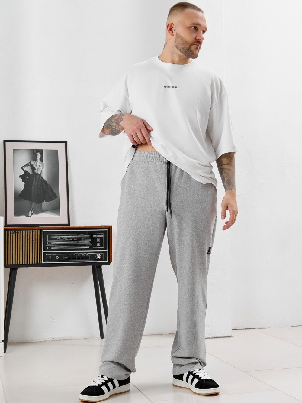 Брюки мужские Акс Виотекс СВЕТЛО-СЕРЫЙ