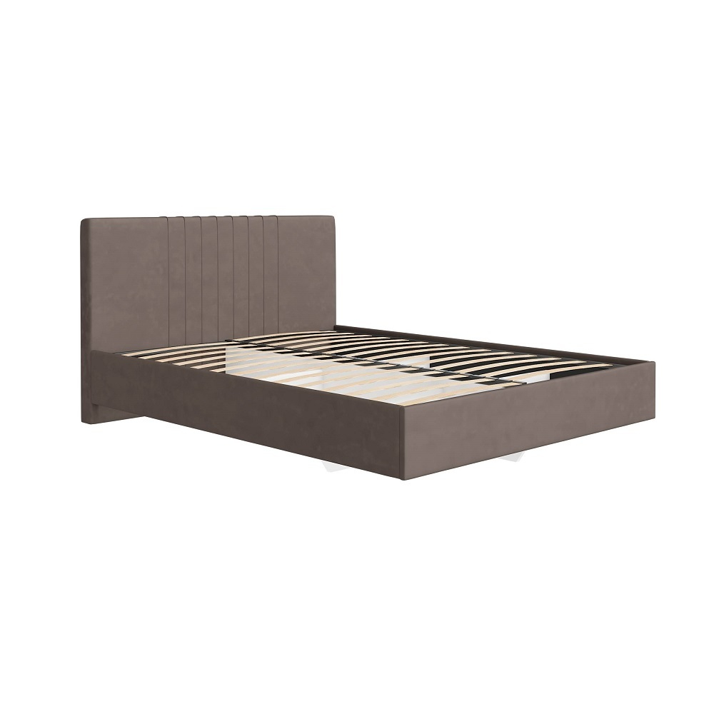 Кровать с латами Соло 160*200, Коричневый