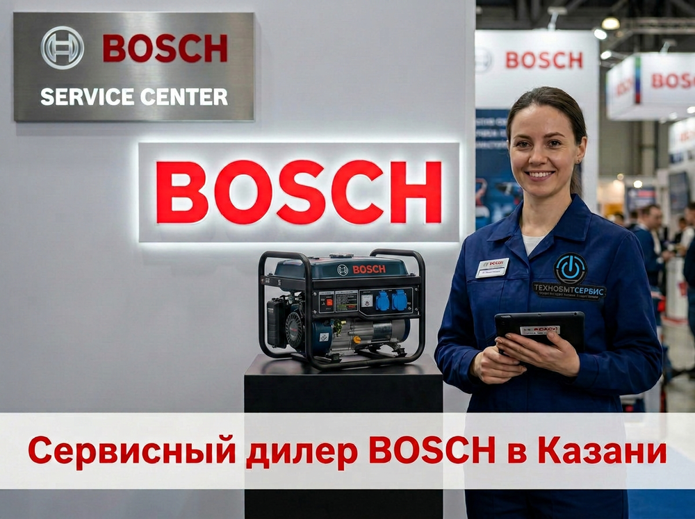 Ремонт бензогенератора Bosch в Казани