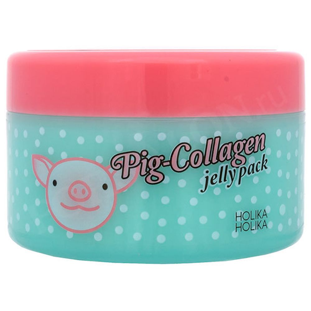 Ночная маска для лица с коллагеном HOLIKA HOLIKA Pig-Collagen Jelly Pack 80 г