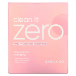 Banila Co, Clean it Zero, увлажняющие салфетки с розовым тонером, 70 подушечек, 235 мл (7,94 жидк. унц.)