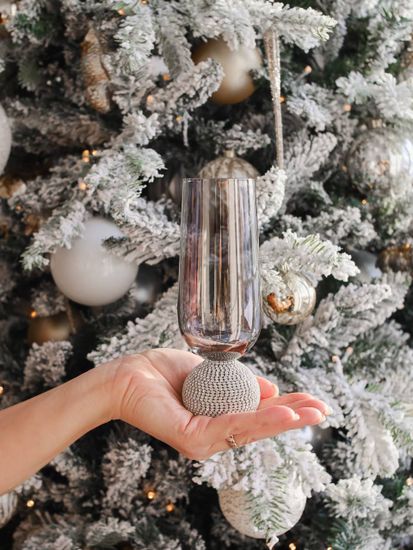 Бокал со стразами, 260 мл