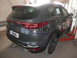 Фаркоп оцинкованный Galia K046A для Kia Sportage 2018-(паспорт и сертификат в комплекте)(без электрики)