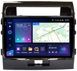 Магнитола для Toyota Land Cruiser 200 2007-2015 (экран климата внизу) - Teyes CC3-2K QLed Android 10, ТОП процессор, SIM-слот, CarPlay