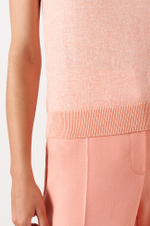 23019 Топ женский (розовый меланж)