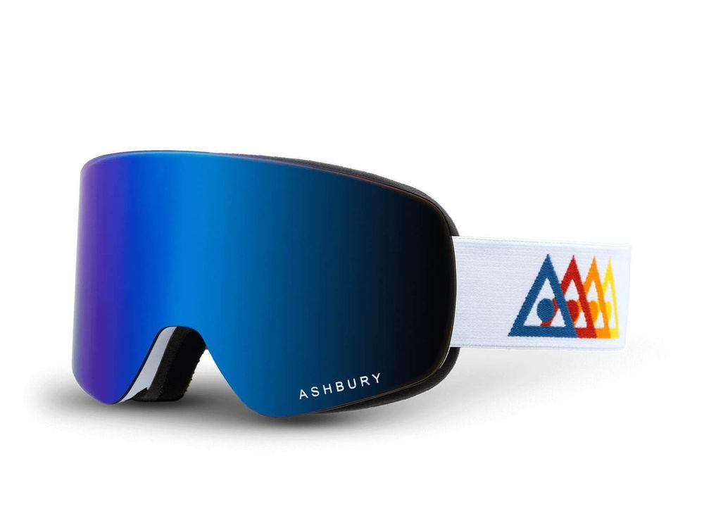Маска ASHBURY SONIC Fade (BLUE MIRROR LENS/YELLOW SPARE)