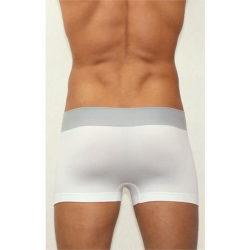 Мужские трусы боксеры бесшовные Calvin Klein белые