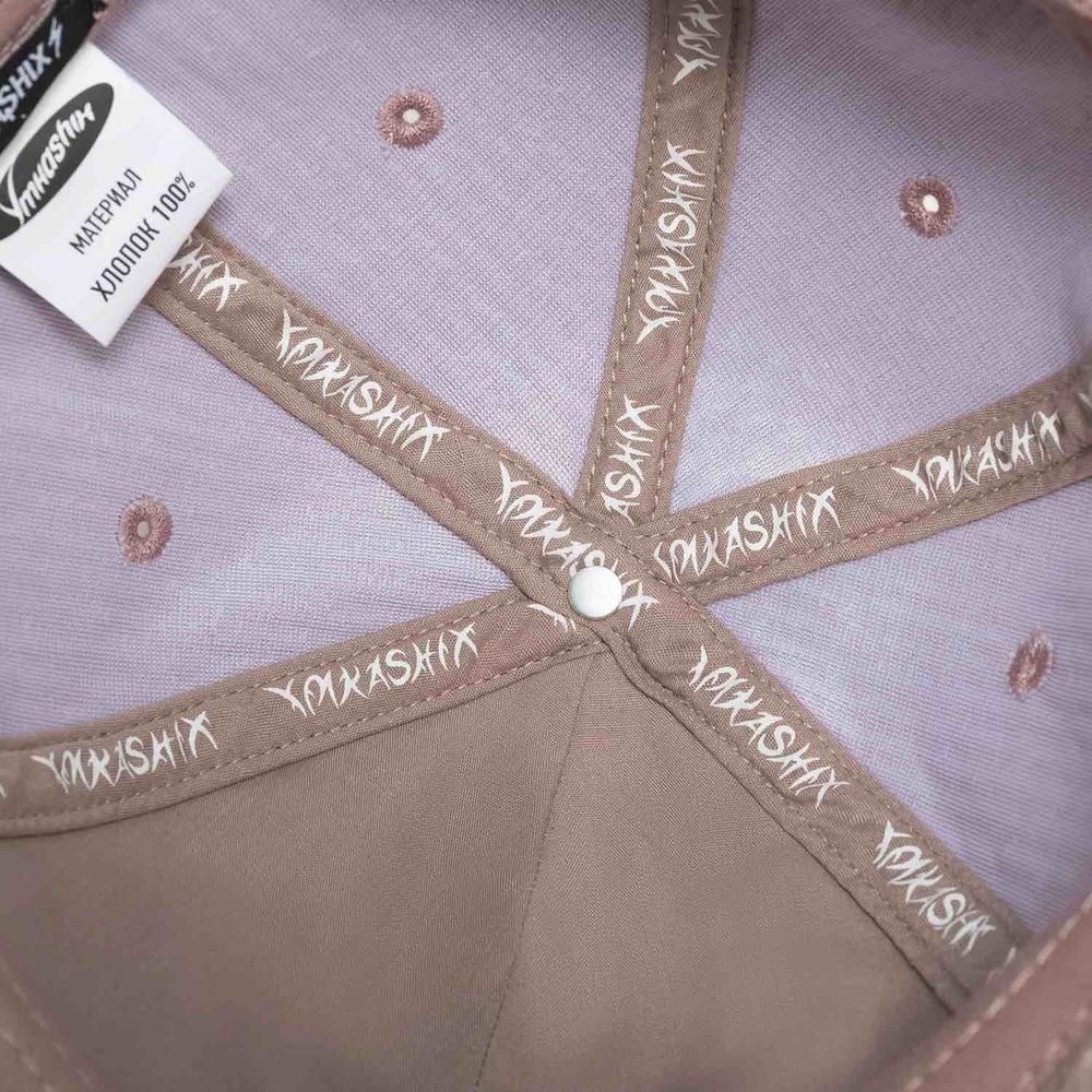 Кепка Ymkashix Velvet Face Flower пурпурная