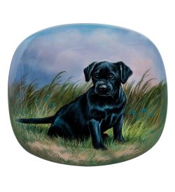 ШК-20/45 Шкатулка «Щенок» худ. Ларина М.