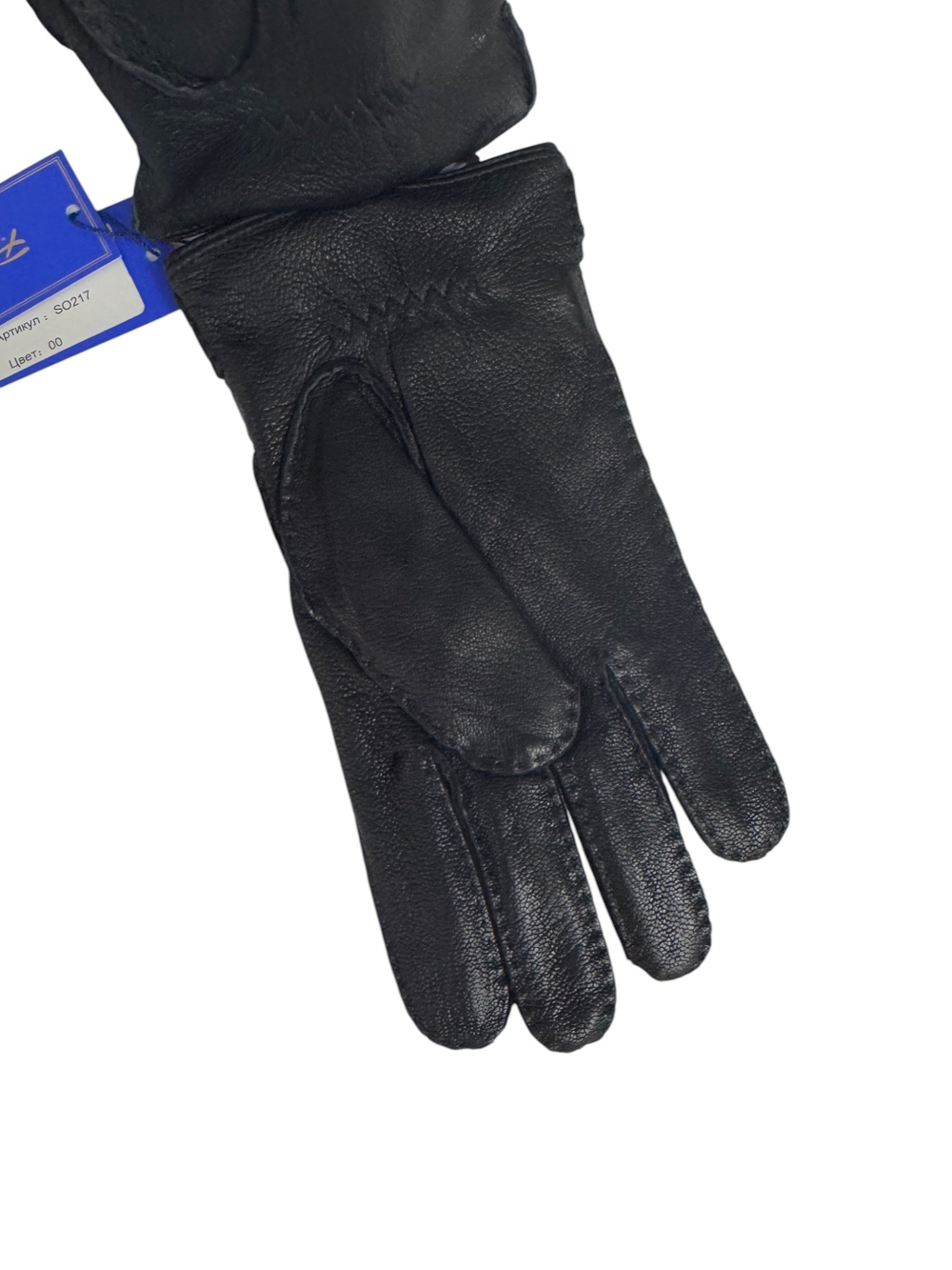 Перчатки. Мужские. Материал верха: Кожа оленя. Подклад: Трикотаж-шерсть. Наружний шов. 5 шт в упаковке.