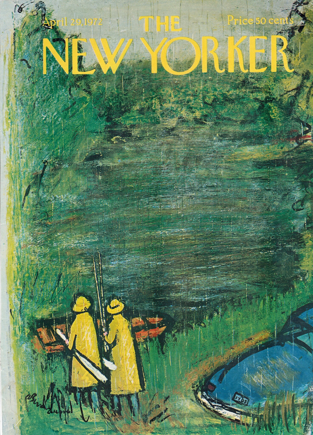 Журнал The New Yorker 29-04-1972, обложка