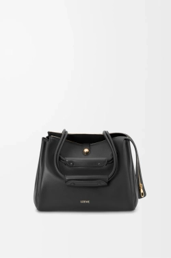 Loewe Сумка Madrid среднего размера из мягкой телячьей кожи, черный