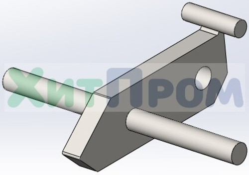 Затвор крюка подвеса бугеля