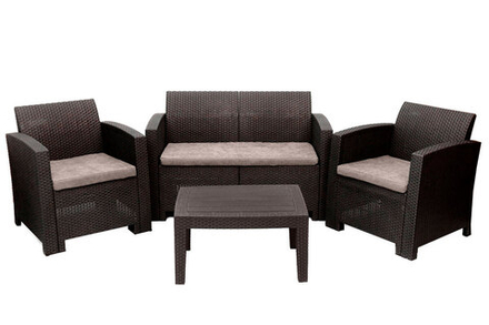Комплект мебели B:Rattan Arizona Set (на 4 персоны), венге