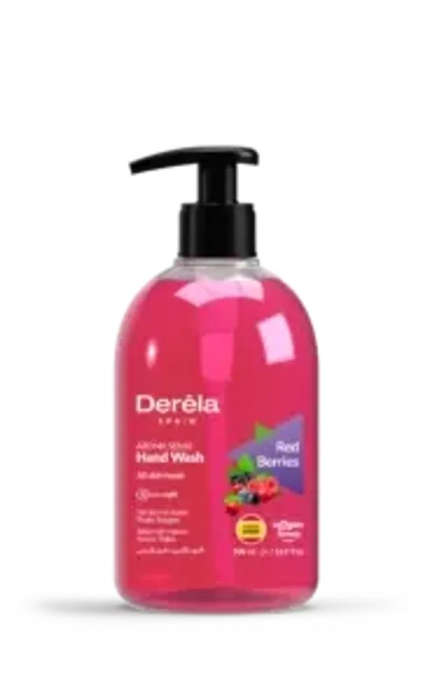 DERELLA  Жидкое мыло для рук лесные ягоды  RED BERRIES 500мл*12