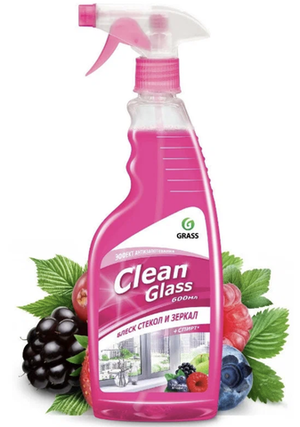 GraSS "Clean Glass" Очиститель стекол (лесные ягоды)  600 мл.