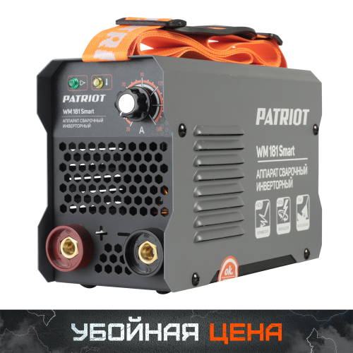 Аппарат сварочный PATRIOT WM 181 Smart MMA