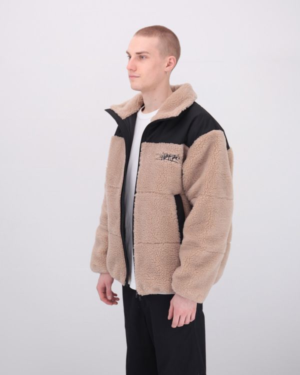 Куртка Downlight Sherpa Бежевая - фото 2