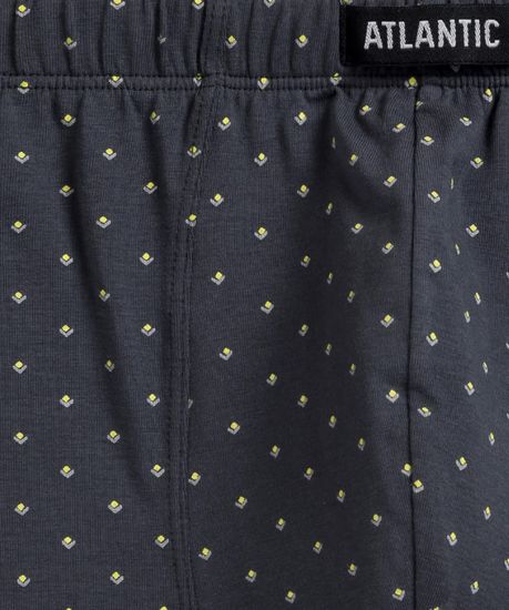 Трусы мужские боксеры (3шт), Atlantic 3MH-192,графитовый + черный + серый