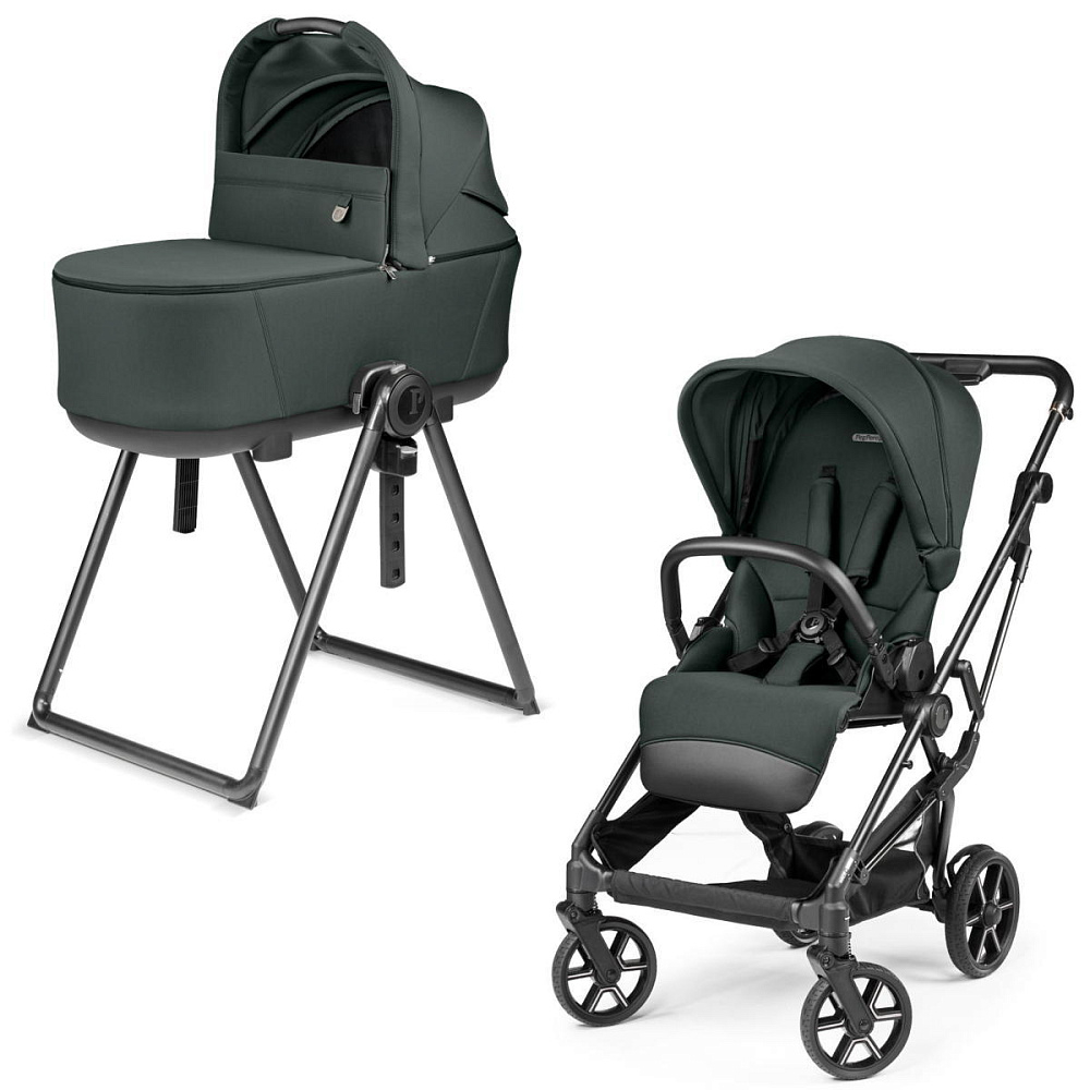 Коляска 3 в 1 Peg Perego Vivace New Culla Flex Lounge Metal