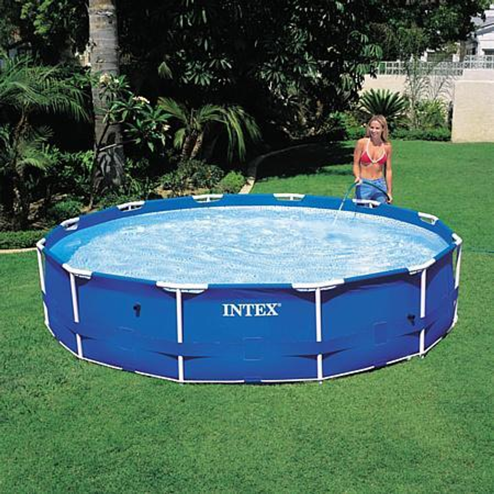 Бассейн каркасный Metal Frame 366*76см 56994/134364/56994 (Intex)