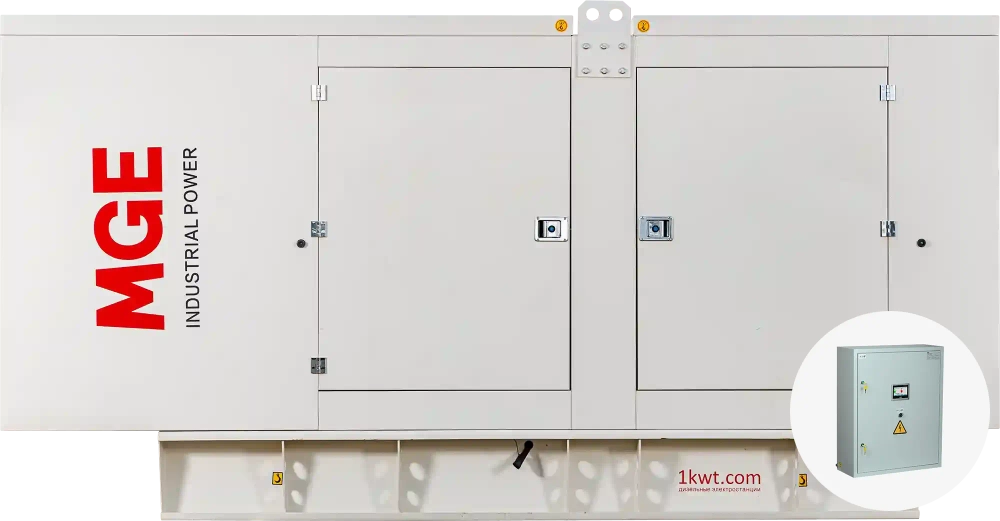 Дизельный генератор MGEp360DN в кожухе с АВР