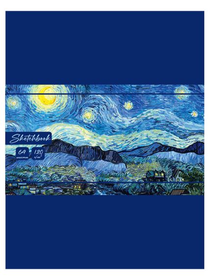 MyArt. Van Gogh Сollection СКЕТЧБУК. Звёздная ночь