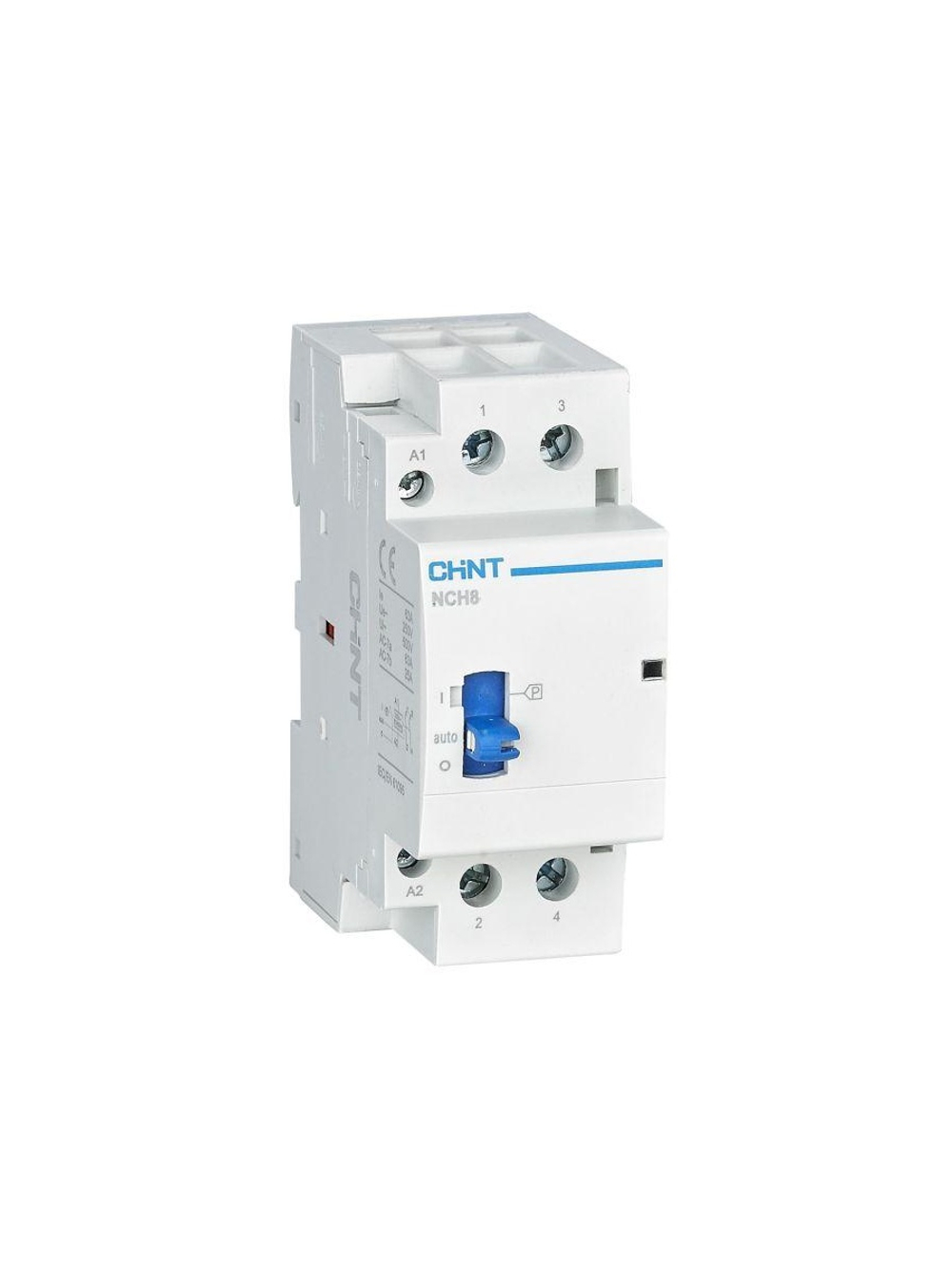 Контактор модульный NCH8-40M/20 AC 220-240В 50/60Гц ручное управление (R) CHINT 257436