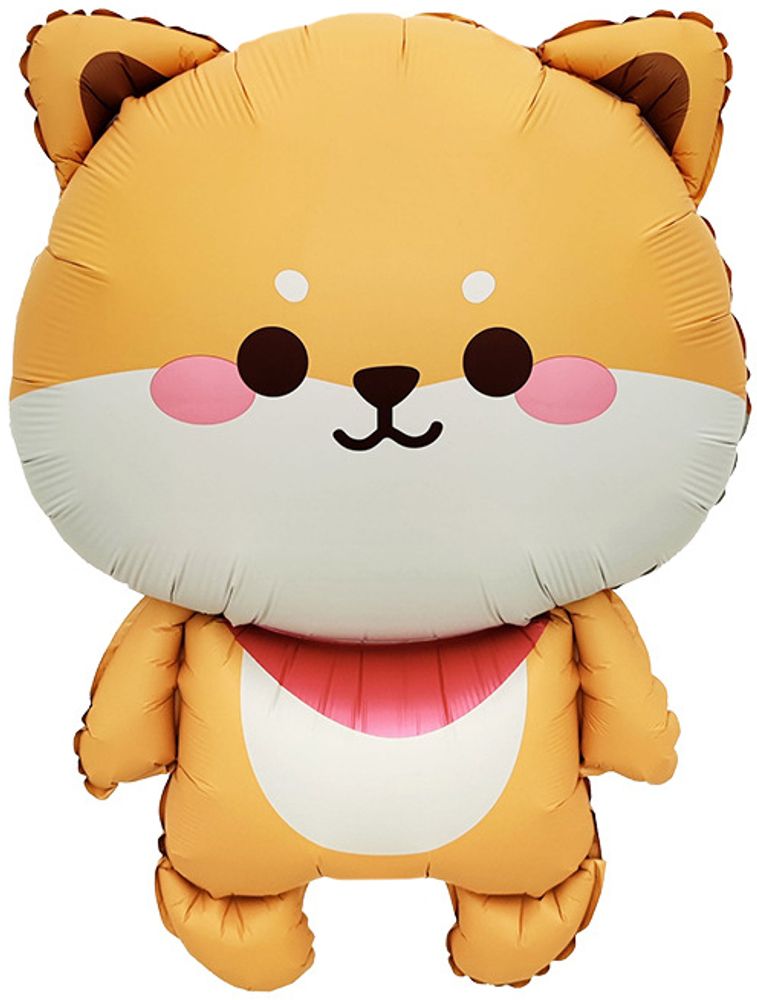 Шар (26&#39;&#39;/66 см) Фигура, Сиба-ину, Сатин, 1 шт.