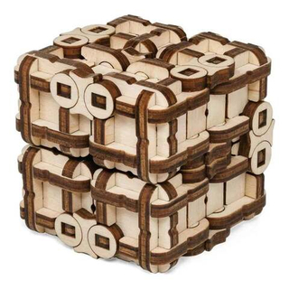 Сборная деревянная головоломка Метаморфик Куб (EWA)