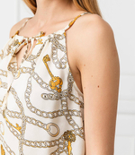 блузка NA-KD - кремовый(1100 001547)