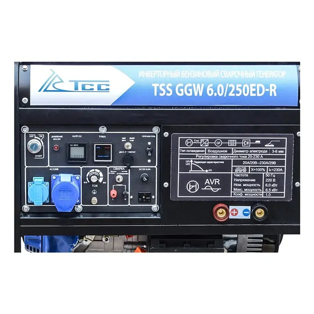 ТСС GGW 6.0/250ED-R бензиновый сварочный генератор 022959