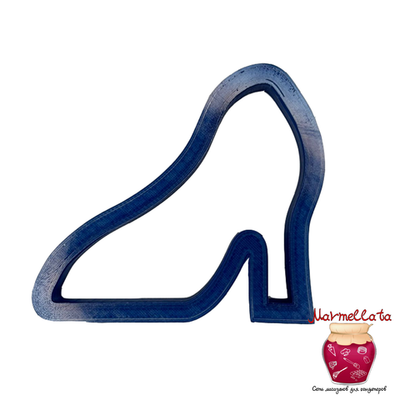 Вырубка пластиковая "Туфелька" (7 см)