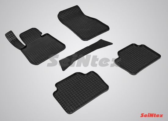 Резиновые коврики в салон BMW 3 серии [F30] (2011-наст. время) "Сетка"