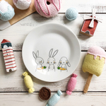 Тарелка bunny 20 см фарфор