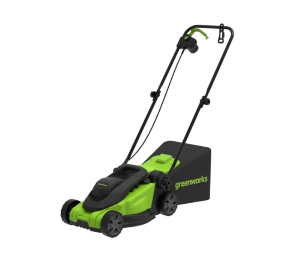 Газонокосилка электрическая Greenworks 1200 Вт, 32 см 2517807