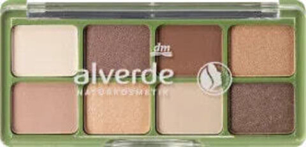 Тени для век Alverde Naturkosmetik Lidschatten Palette 50 Nude Glam с объемом 1 ст.