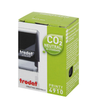 Оснастка для штампа, размер оттиска 26х9 мм, синий, TRODAT 4910 P4, подушка в комплекте