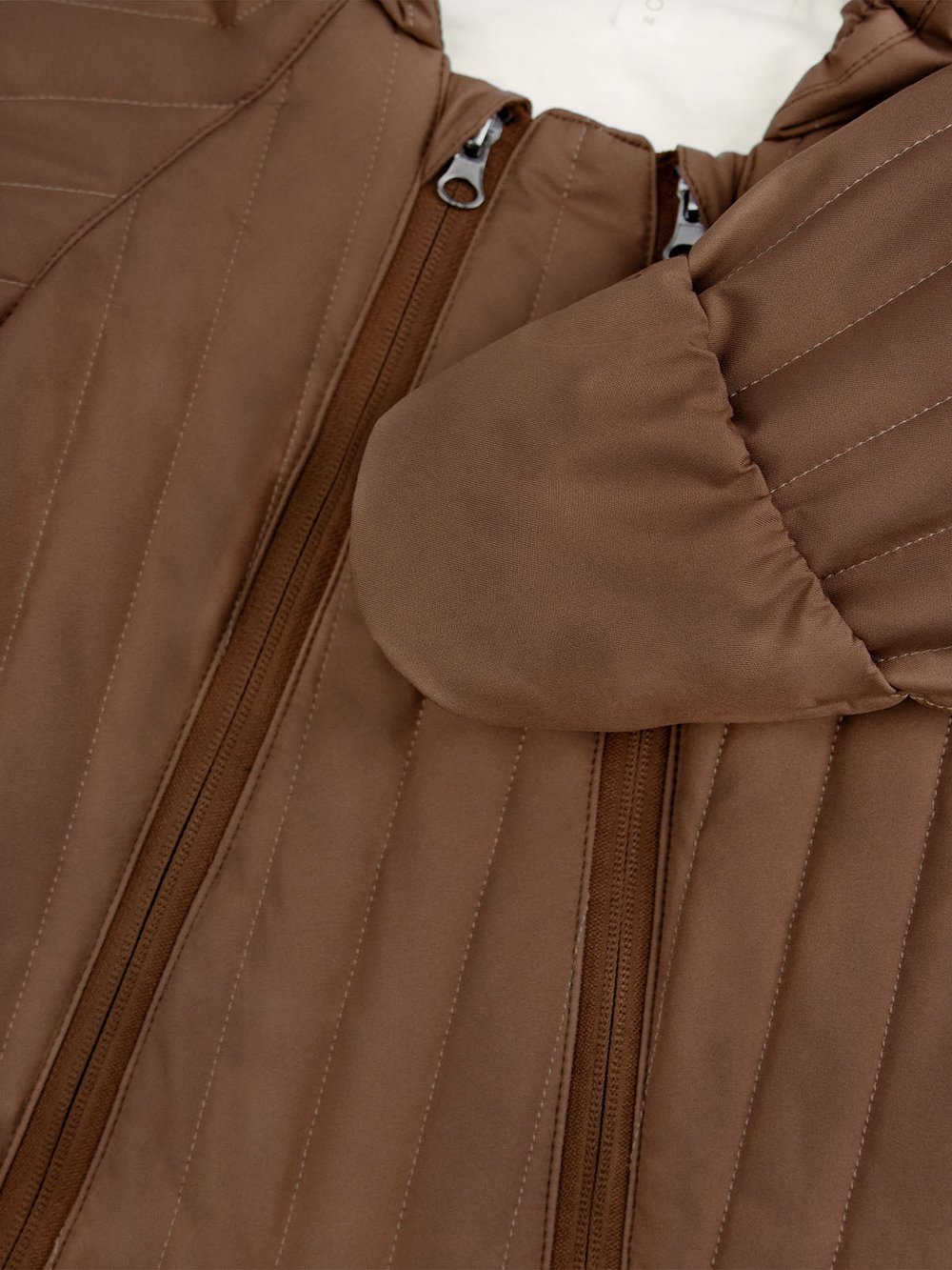 Комбинезон утеплённый стёганый Mjölk Terracotta, 100гр/м2